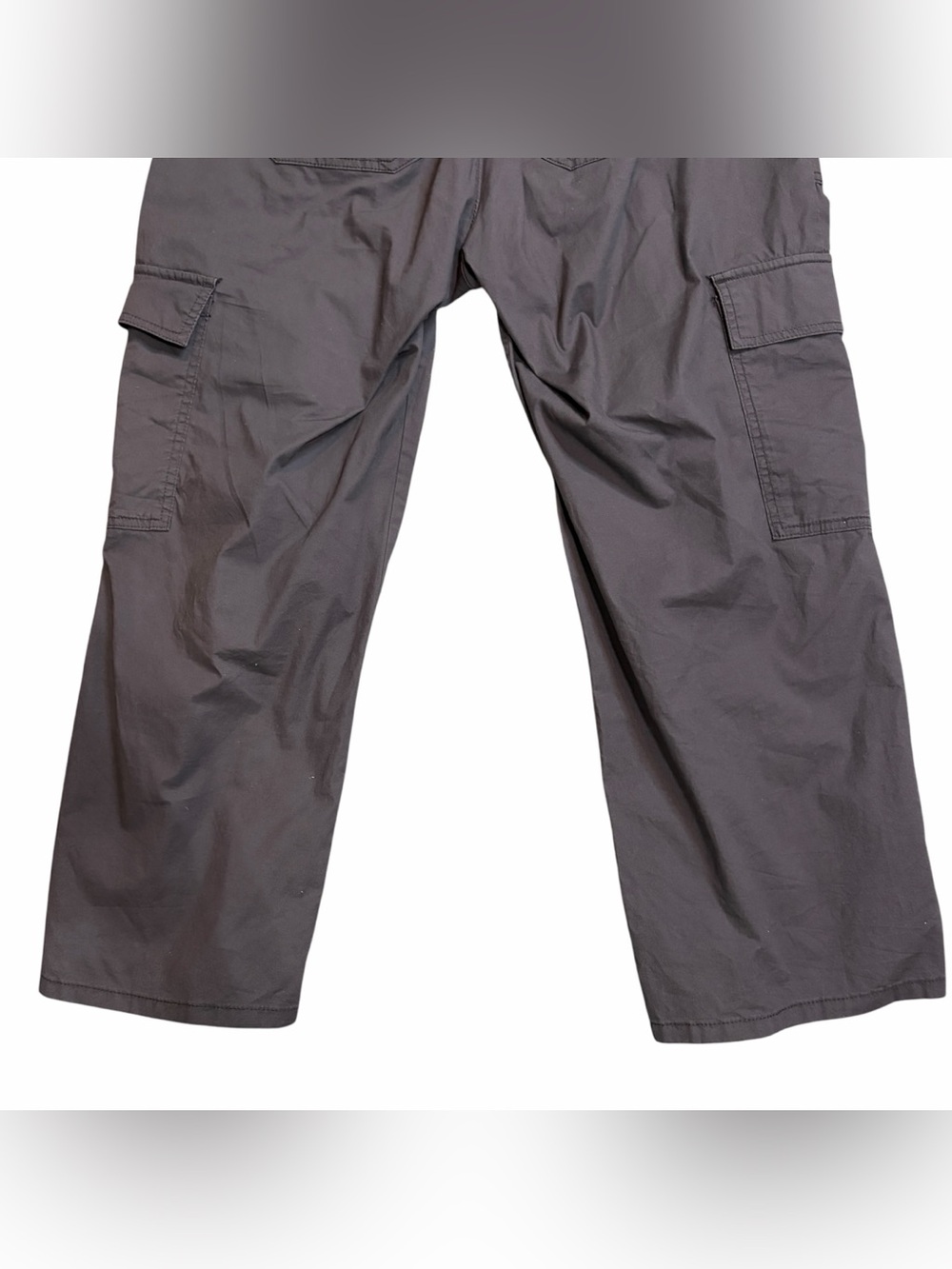 SANCTUARY Social Standard Women’s Portside Cargo Cropped Pant in Gray, XL - Picture 7 of 10